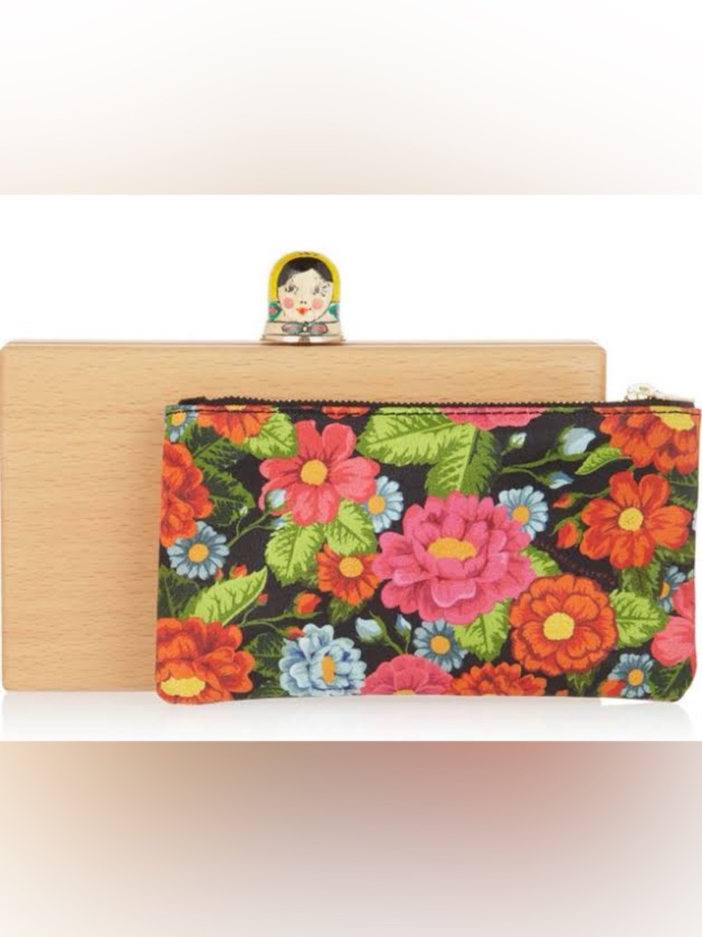 Charlotte Olympia Pandora Matryoshka Clutch